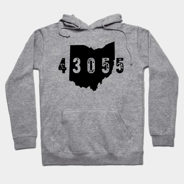 43055 Zip Code Newark Ohio Hoodie by OHYes